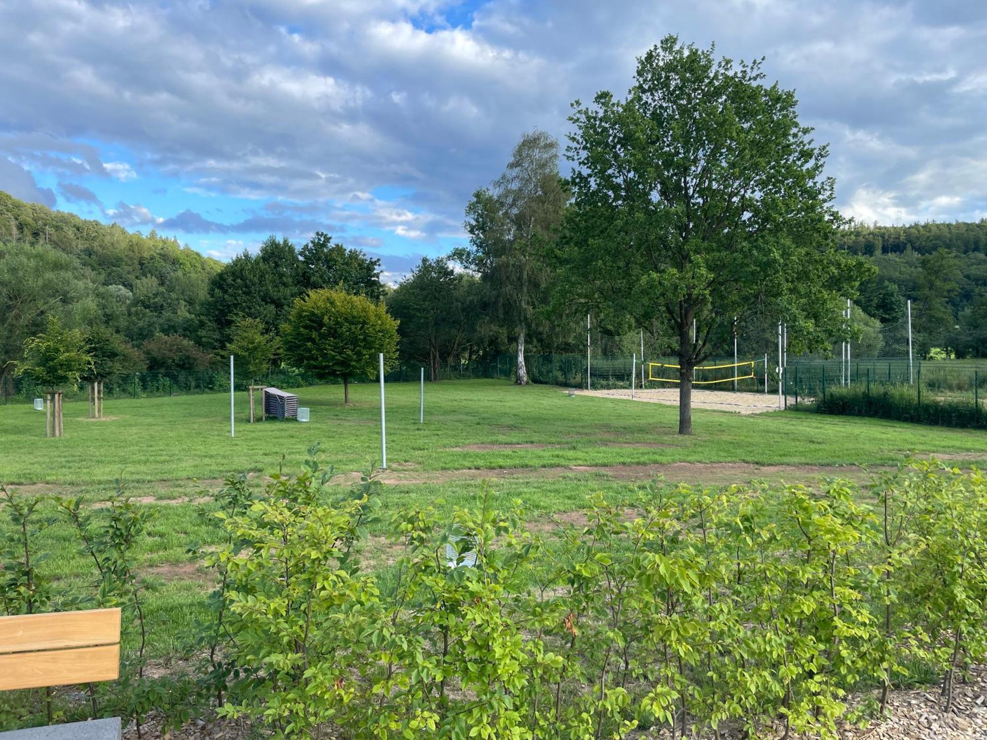 Naturnahe Unterkunft In Der Burgenstadt Schlitz Exterior foto